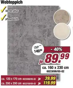 Poco Webteppich Angebot