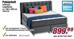 Poco Polsterbett anthrazit Angebot
