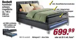 Poco Boxbett Kunstleder schwarz Angebot