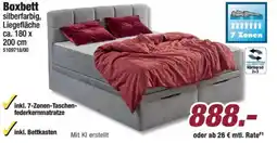 Poco Boxbett silberfarbig Angebot