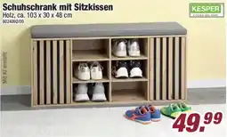 Poco Schuhschrank mit Sitzkissen Angebot