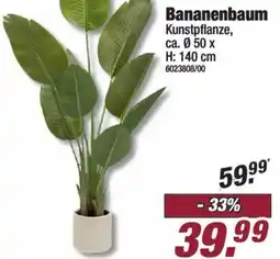 Poco Bananenbaum Kunstpflanze Angebot