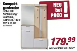 Poco Kompakt-garderobe Eiche hell Angebot