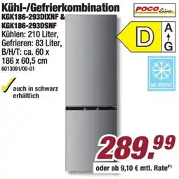 Poco POCO line Kühl-/Gefrierkombination Angebot