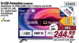 Poco Q-LED-Fernseher U43QM10V Angebot