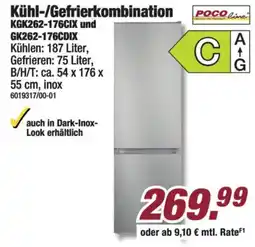 Poco POCO line Kühl-/Gefrierkombination Angebot