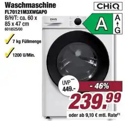 Poco Waschmaschine CHiQ Angebot