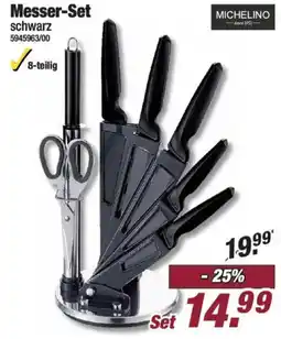 Poco Messer-Set schwarzer MICHELINO Angebot