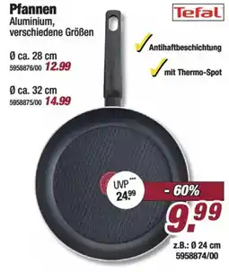 Poco Pfannen Tefal Angebot