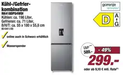 Poco gorenje Kühl-/Gefrier-kombination Angebot