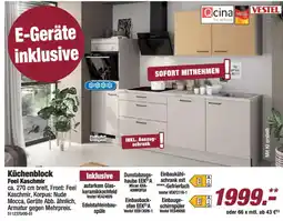 Poco Küchenblock Feel Kaschmir Angebot