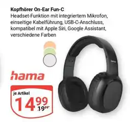 Globus Kopfhörer On-Ear Fun-C Angebot