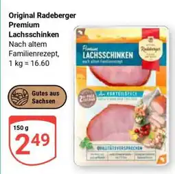 Globus Original Radeberger Premium Lachsschinken Angebot
