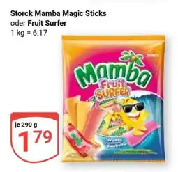 Globus Storck Mamba Magic Sticks oder Fruit Surfer Angebot