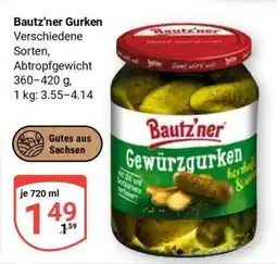Globus Bautz'ner Gurken Angebot