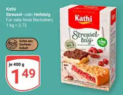 Globus KATHI Streusel- oder Hefeteig Angebot