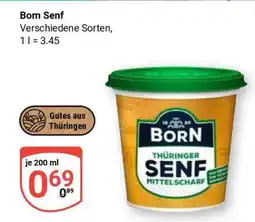 Globus BORN Senf Angebot