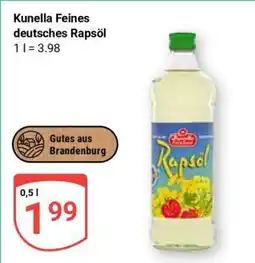 Globus Kunella Feines, deutsches Rapsöl Angebot