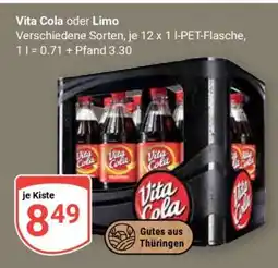 Globus Vita Cola oder Limo Angebot