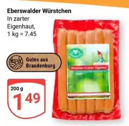 Globus EBERSWALDER Würstchen Angebot