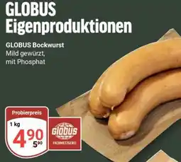 Globus GLOBUS Bockwurst Angebot