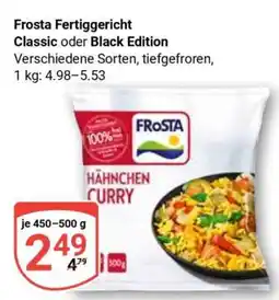Globus Frosta Fertiggericht Classic oder Black Edition Angebot