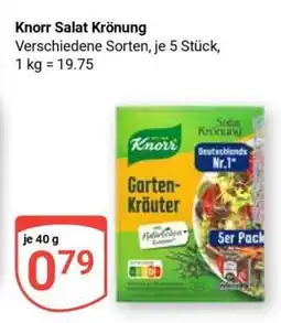 Globus Knorr Salat krönung Angebot