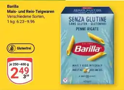 Globus Barilla Mais- und Reis-Teigwaren Angebot