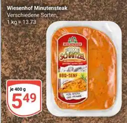 Globus Wiesenhof Minutensteak Angebot