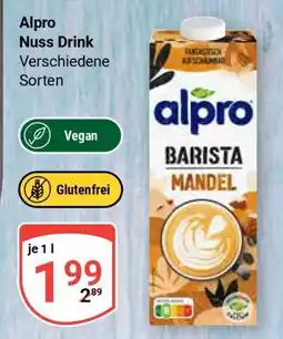 Globus Alpro Nuss Drink Angebot