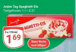 Globus Jeden Tag Spaghetti- Eis Angebot