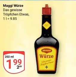 Globus MAGGI Würze Angebot