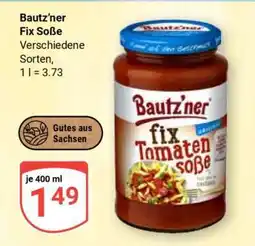 Globus Bautz’ner Fix Soße Angebot