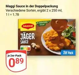 Globus Maggi Sauce in der Doppelpackung Angebot