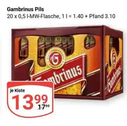 Globus Gambrinus Pils Angebot