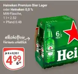 Globus Heineken Premium Bier Lager Angebot