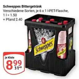 Globus SCHWEPPES Bittergetränk Angebot
