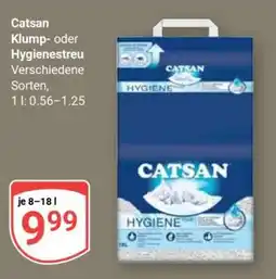 Globus Catsan Klump- oder Hygienestreu Angebot