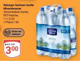 Globus Ileburger Sachsen Quelle Mineralwasser Angebot