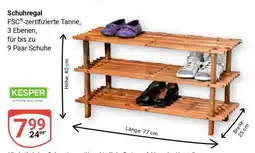 Globus Schuhregal Angebot