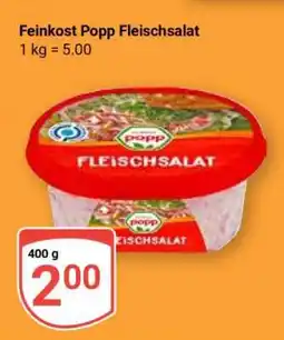 Globus Feinkost Popp Fleischsalat Angebot