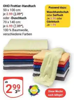 Globus OHO Frotier-Handtuch Angebot