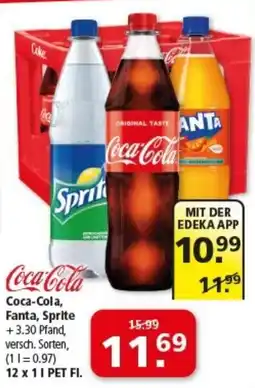 Multi Markt Coca-Cola, Fanta, Sprite Angebot