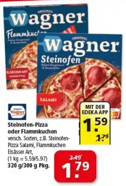 Multi Markt Wagner Steinofen-Pizza oder Flammkuchen Angebot