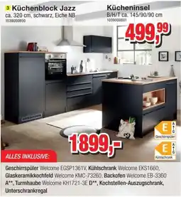 Möbelfundgrube Küchenblock Jazz Angebot