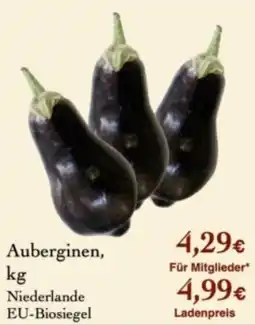 LPG Biomarkt Auberginen Angebot