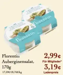 LPG Biomarkt Florentin Auberginensalat Angebot