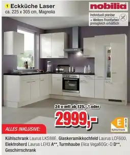 Möbelfundgrube Eckküche Laser Angebot