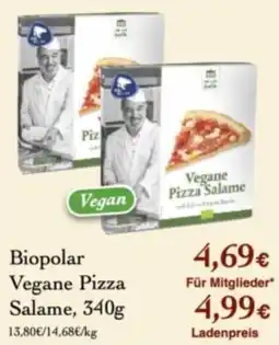 LPG Biomarkt Biopolar Vegane Pizza Salame Angebot