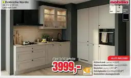 Möbelfundgrube Eckküche Nordic nobilia Angebot
